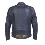 TRIUMPH BRADDAN ASYMMETRIC LEATHER JACKET