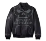 HARLEY DAVIDSON MEN WILLIE G SKULL MASTER JACKET