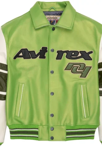 Avirex Stars And Stripe Leather Jacket