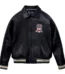 Avirex Leather Jacket Hunter Jet Black