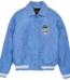 Avirex Denim Blue Leather Jacket