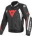 DAINESE SUPER SPEED 3 PERFORATED LEATHER JACKET BLACK & RED