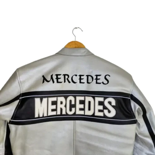 MERCEDES BENZ MCLAREN F1 WEST LEATHER JACKET