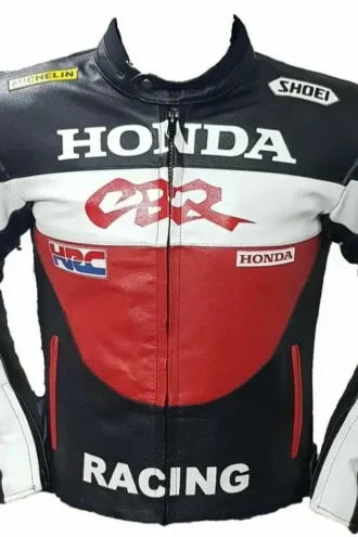 Honda CBR Motorbike Racing Leather Jacket