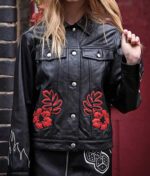 Anya Taylor-Joy Leather Jacket