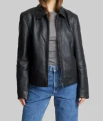 Ashley Benson Black Leather Jacket