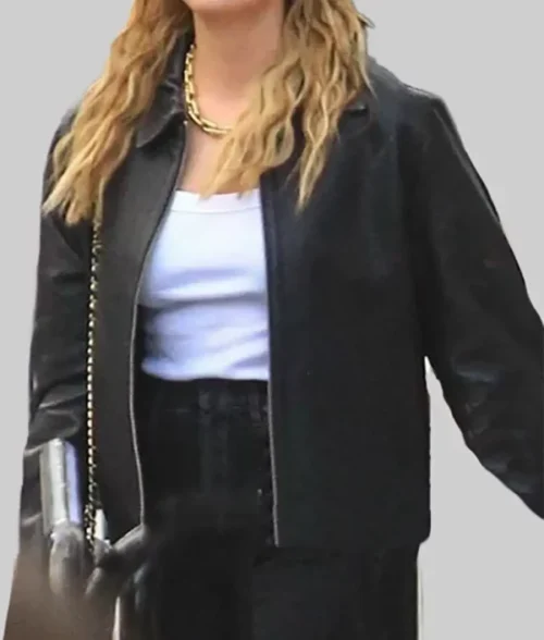 Ashley Benson Black Leather Jacket