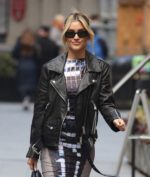 Ashley Roberts Black Biker Jacket