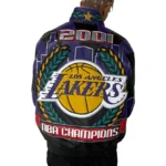 LOS ANGELES LAKERS 2001 CHAMPIONSHIP GENUINE LEATHER JACKET