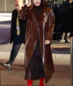 Camila Mendes Brown Trench Coat