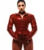 Demi Lovato Red Leather Jacke