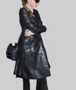 Dove Cameron Belted Coat