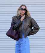 Elsa Hosk Brown Jacket