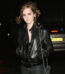 Emma Watson Leather Black Jacket