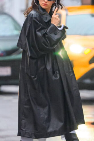 Irina Shayk Long Coat