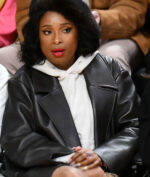 Jennifer Hudson Black Coat