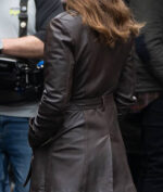 Keira Knightley Belted Short Coat