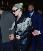 Lady Gaga Black Leather Jacket