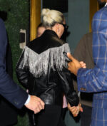 Lady Gaga Black Leather Jacket