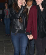 Lana Del Rey Ny­lon Cov­er Biker Jacket