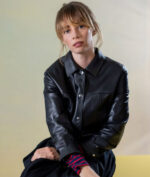 Maya Hawke Black Jacket