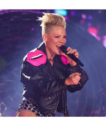 Pink – Summer carnival tour 2023 Alecia Beth Moore Leather Biker Jacket