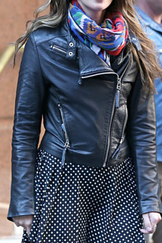 Sara Bareilles Tooth Mid-Concert Biker Jacket