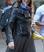 Sara Bareilles Tooth Mid-Concert Biker Jacke