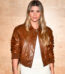 Sofia Richie Brown Leather Jacke