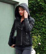 Taylor Black Hooded Jacket