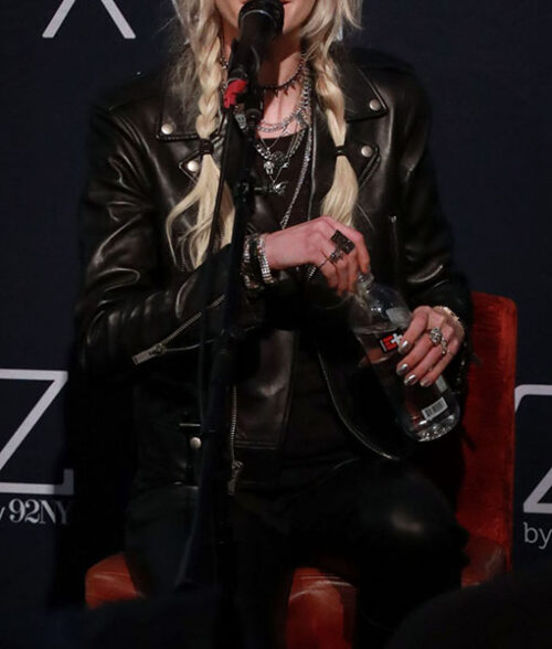 Taylor Momsen Biker Jacket