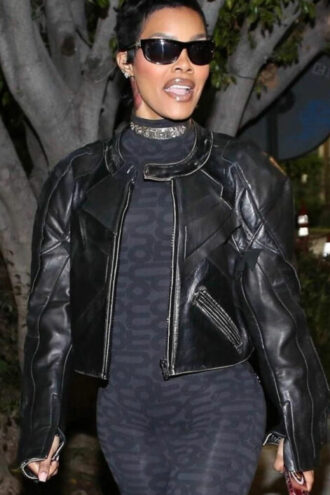 Teyana Taylor Black Jacke