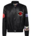 TORONTO RAPTORS FULL LEATHER JACKET Black