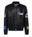 DETROIT LIONS FULL LEATHER JACKET Black