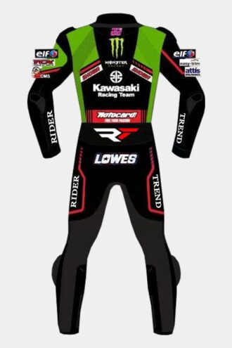 ALEX LOWES LEATHER RACING SUIT KAWASAKI WSBK 2021