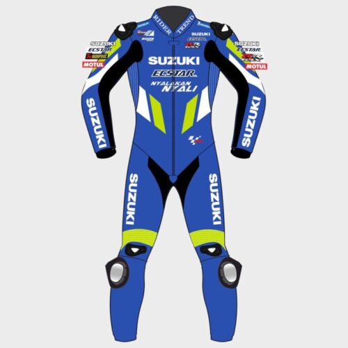 ALEX RINS SUZUKI MOTORBIKE LEATHER SUIT