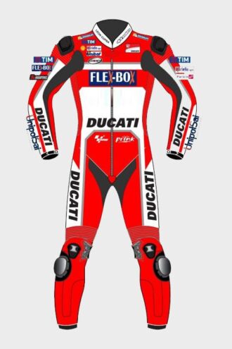 ANDREA DOVIZIOSO DUCATI MOTOGP 2017 LEATHER SUIT