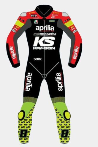 APRILIA RACING MOTORBIKE LEATHER SUIT 2019