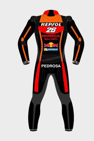 DANI PEDROSA 26 HONDA REPSOL BLACK SUIT 2017