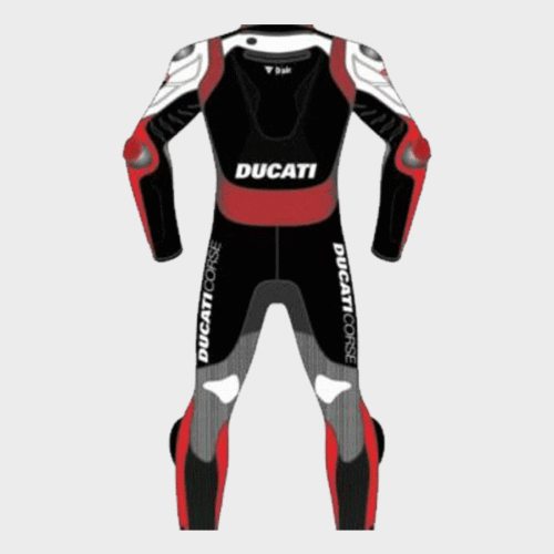 vDUCATI CORSE MOTORBIKE LEATHER SUIT