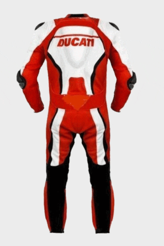 DUCATI MOTORCYCLE RACE LEATHER SUIT