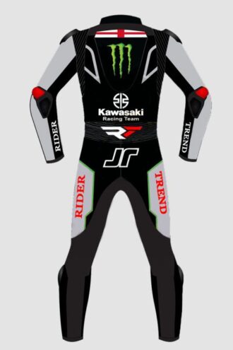 JONATHAN REA WINTER TEST 2023 KAWASAKI LEATHER RACE SUIT