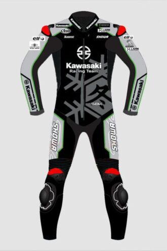 JONATHAN REA WINTER TEST 2023 KAWASAKI LEATHER RACE SUIT