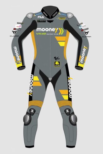 LUCA MARINI MOTOGP 2022 MOONEY VR46 RACING LEATHER SUIT