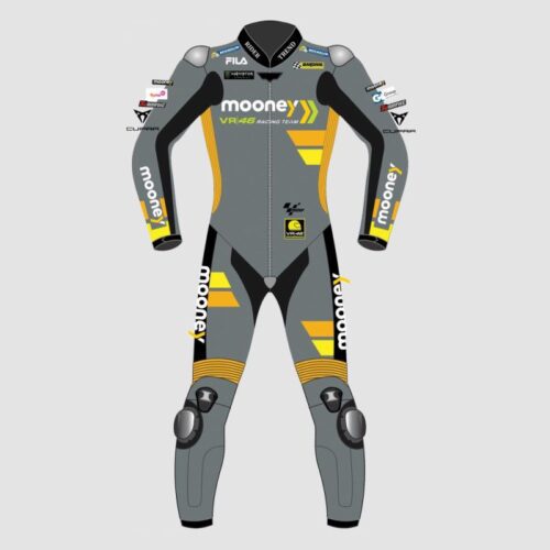 LUCA MARINI MOTOGP 2022 MOONEY VR46 RACING LEATHER SUIT