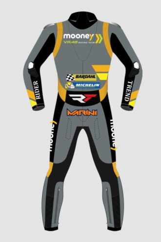 LUCA MARINI MOTOGP 2022 MOONEY VR46 RACING LEATHER SUIT