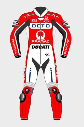 SCOTT REDDING DUCATI PRAMAC 2017 MOTOGP LEATHER SUI