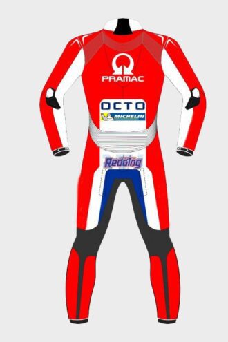 SCOTT REDDING DUCATI PRAMAC 2017 MOTOGP LEATHER SUIT