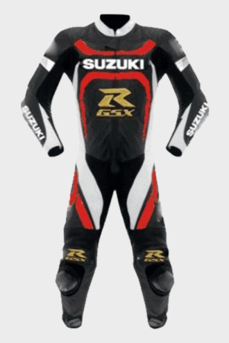 SUZUKI MOTORCYCLE RACE LEATHER SUIT