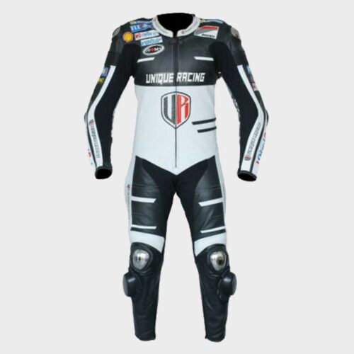 UNIQUE RACING DUCATI MOTORCYCLE LEATHER SUIT